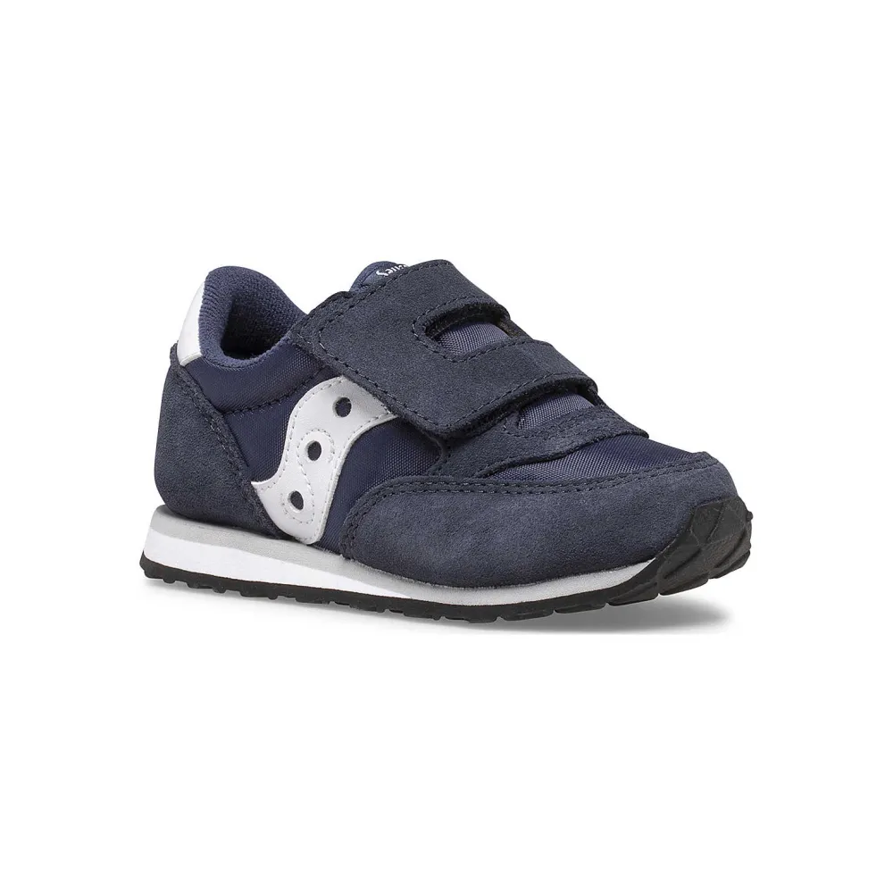 Saucony Baby'S Baby Jazz Hook & Loop Sneaker Navy / White|Kids Jongen