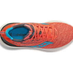 Saucony Dames Echelon 9 Coral / Ocean|Dames Neutraal
