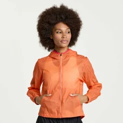 Saucony Dames Elevate Packaway Jacket Zenith|Dames Jacks En Vesten