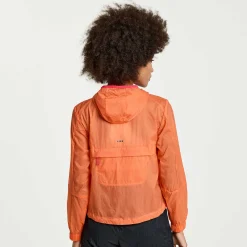 Saucony Dames Elevate Packaway Jacket Zenith|Dames Jacks En Vesten