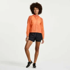 Saucony Dames Elevate Packaway Jacket Zenith|Dames Jacks En Vesten