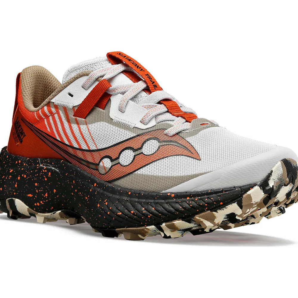 Saucony Dames Endorphin Edge Fog / Zenith|Dames Trail Running