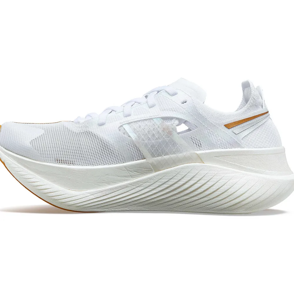 Saucony Dames Endorphin Elite White / Gold|Dames Racing