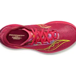 Saucony Dames Endorphin Pro 3 Red / Rose|Dames Neutraal