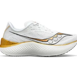Saucony Dames Endorphin Pro 3 White / Gold|Dames Neutraal