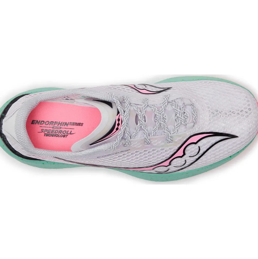 Saucony Dames Endorphin Pro 3 Fog / Vizipink|Dames Neutraal