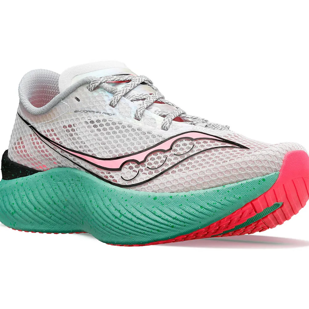 Saucony Dames Endorphin Pro 3 Fog / Vizipink|Dames Neutraal
