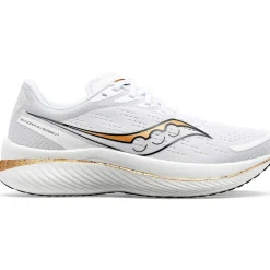 Saucony Dames Endorphin Speed 3 White / Gold|Dames Neutraal