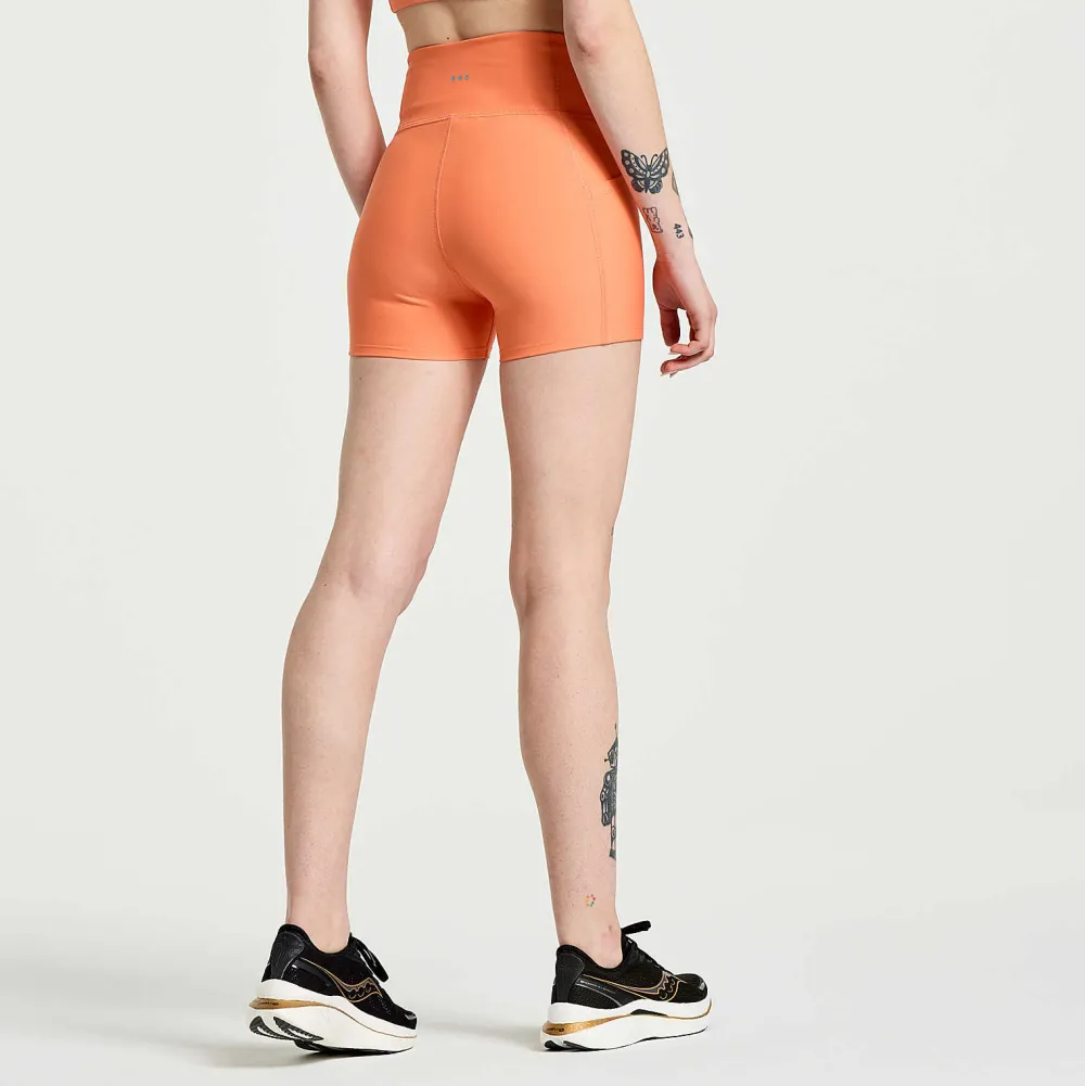 Saucony Dames Fortify 3" Hot Short Zenith|Dames Tights En Shorts