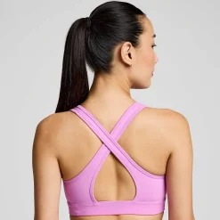 Saucony Dames Fortify Bra Grape|Dames Tops