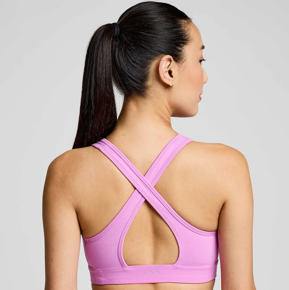 Saucony Dames Fortify Bra Grape|Dames Tops