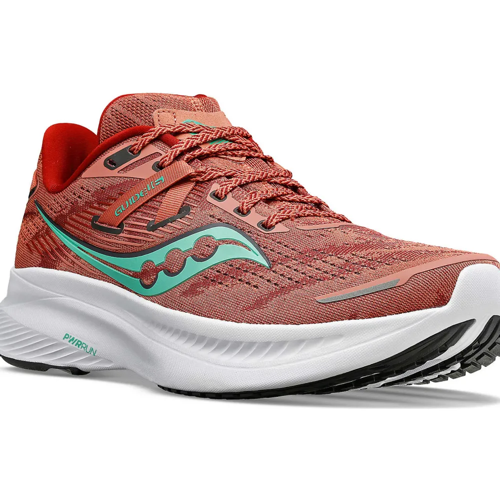Saucony Dames Guide 16 Soot / Sprig|Dames Stabiliteit