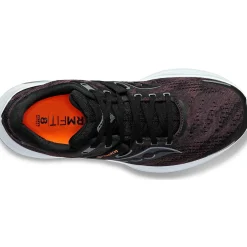 Saucony Dames Guide 16 Black / White|Dames Stabiliteit