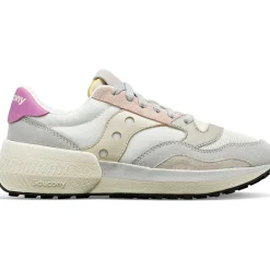 Saucony Dames Jazz Nxt White / Grey / Rose|Dames Jazz