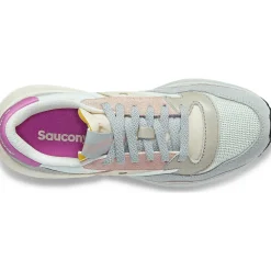 Saucony Dames Jazz Nxt White / Grey / Rose|Dames Jazz