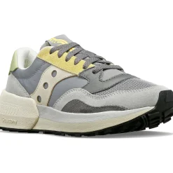 Saucony Dames Jazz Nxt Grey / Yellow|Dames Jazz
