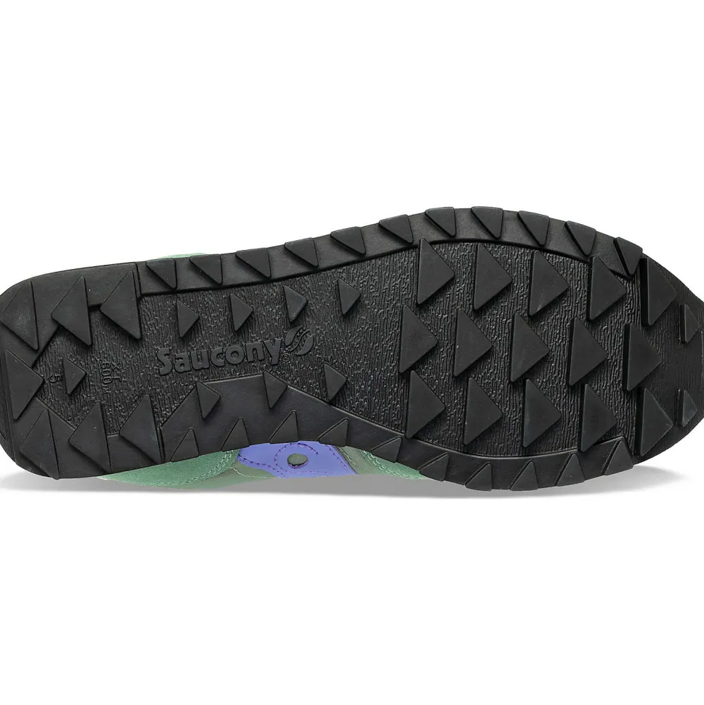 Saucony Dames Jazz Original Green / Light Blue|Dames Jazz