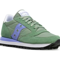 Saucony Dames Jazz Original Green / Light Blue|Dames Jazz