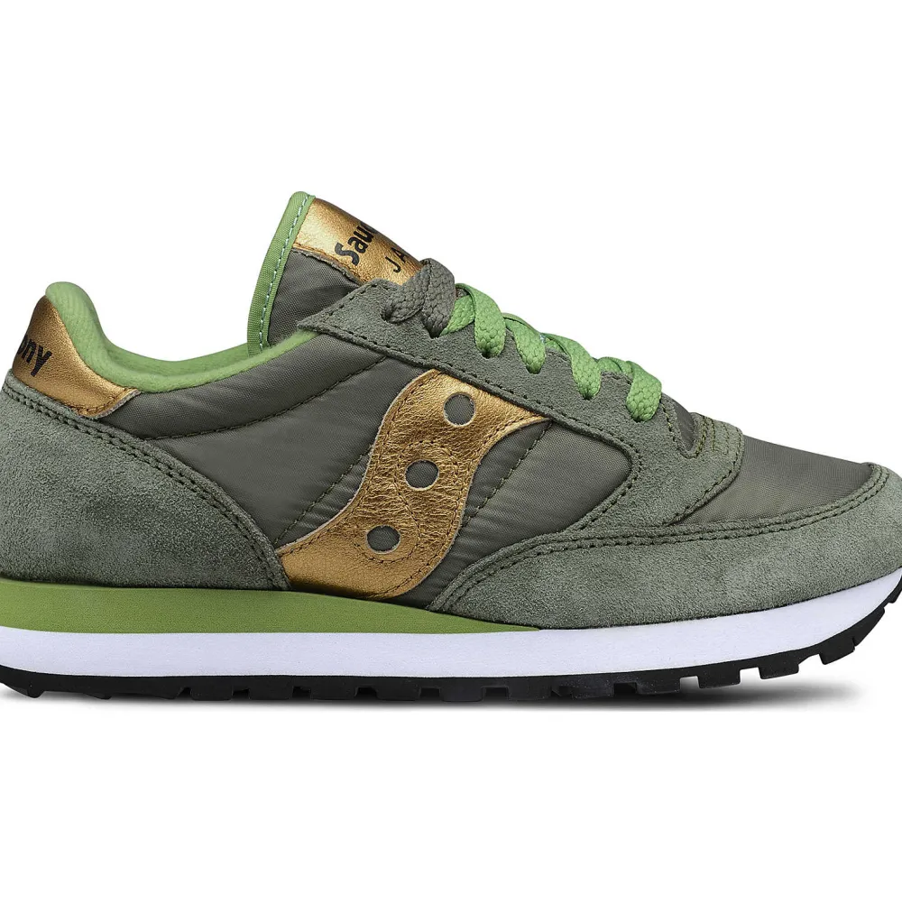 Saucony Dames Jazz Original Olive / Gold|Dames Jazz