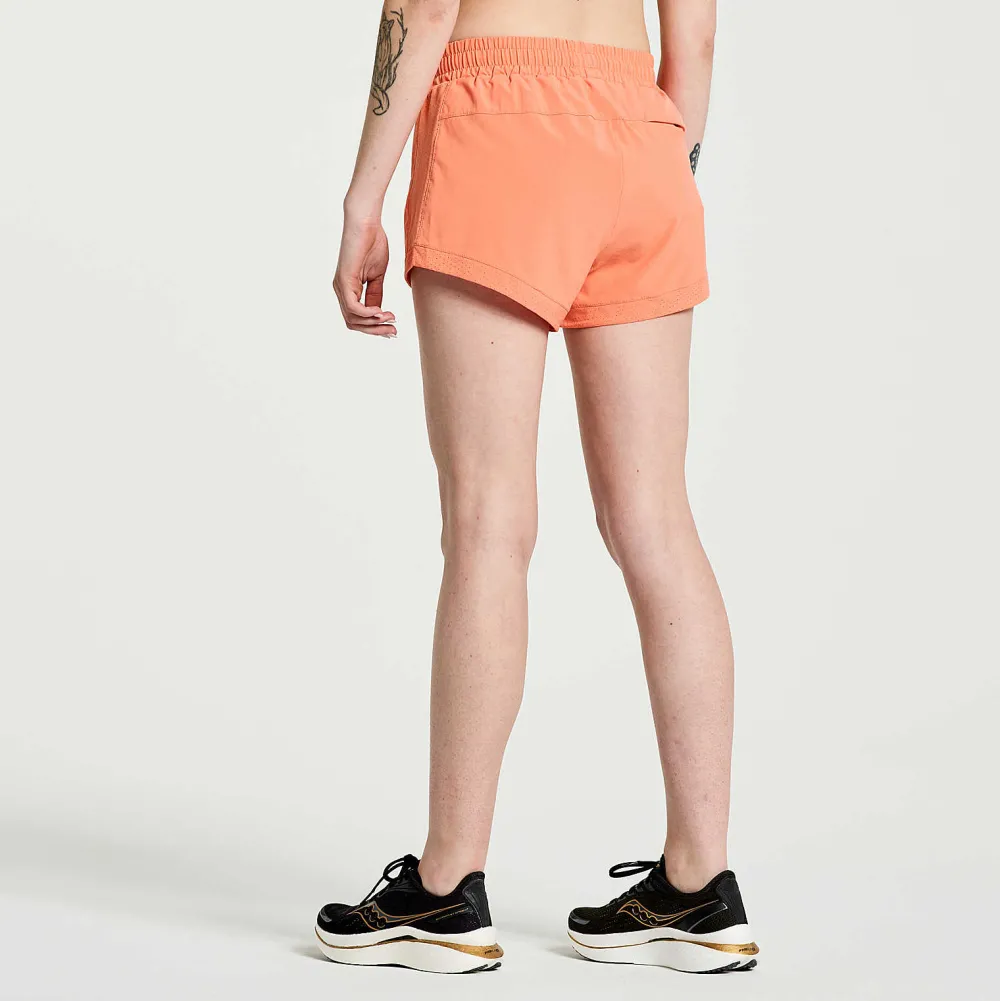 Saucony Dames Outpace 3" Short Zenith|Dames Tights En Shorts