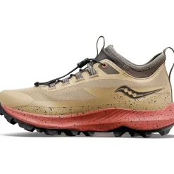 Saucony Dames Peregrine 13 St Desert / Umber|Dames Trail Running