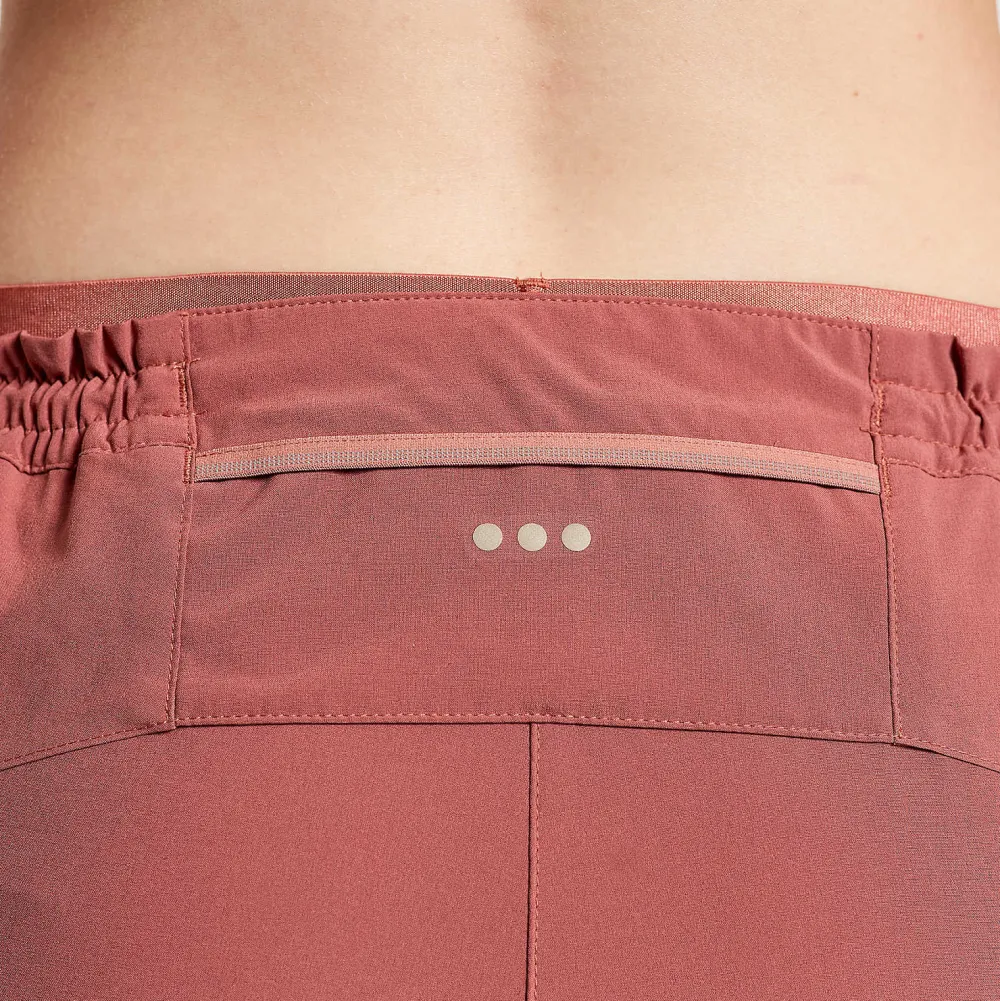 Saucony Dames Pinnacle 2.5" Short Apple Butter|Dames Tights En Shorts