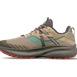 Saucony Dames Ride 15 Tr Desert / Sprig|Dames Trail Running