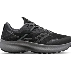 Saucony Dames Ride 15 Tr Gtx Black / Charcoal|Dames Trail Running