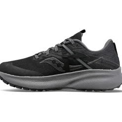 Saucony Dames Ride 15 Tr Gtx Black / Charcoal|Dames Trail Running