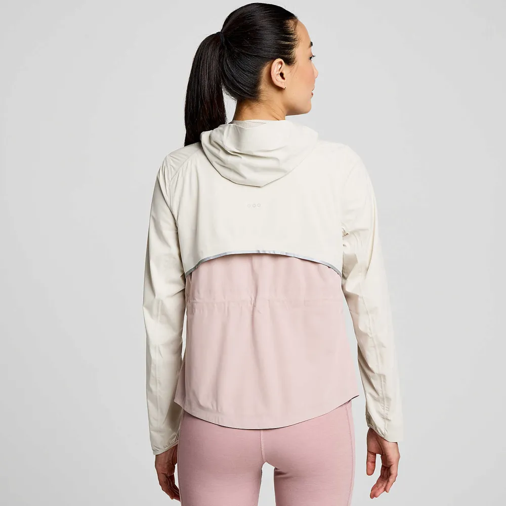 Saucony Dames Runshield Jacket Linen|Dames Jacks En Vesten