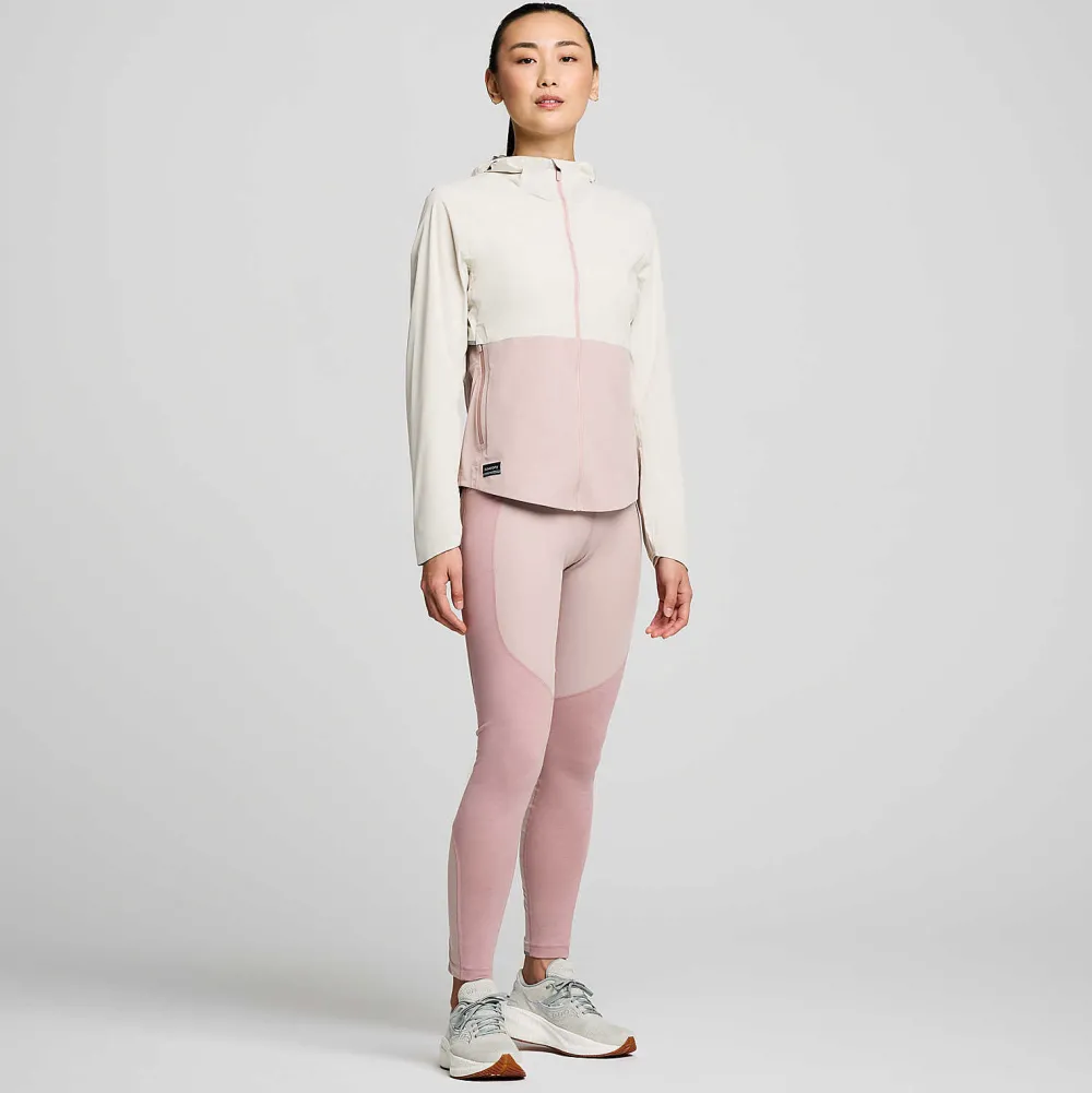 Saucony Dames Runshield Jacket Linen|Dames Jacks En Vesten