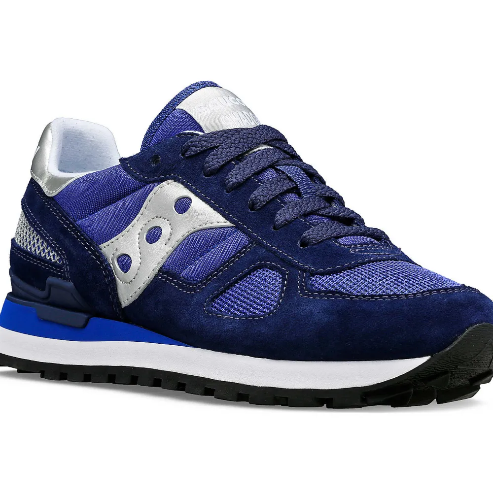 Saucony Dames Shadow Original Navy / Silver|Dames Shadow