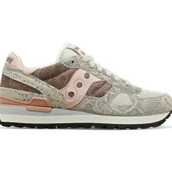 Saucony Dames Shadow Original Beige / Python|Dames Shadow