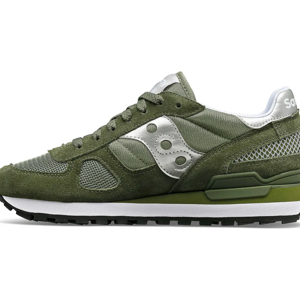 Saucony Dames Shadow Original Olive / Silver|Dames Shadow