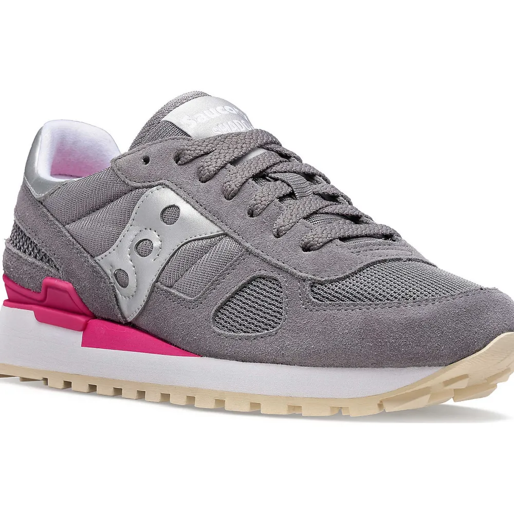 Saucony Dames Shadow Original Grey / Silver|Dames Shadow