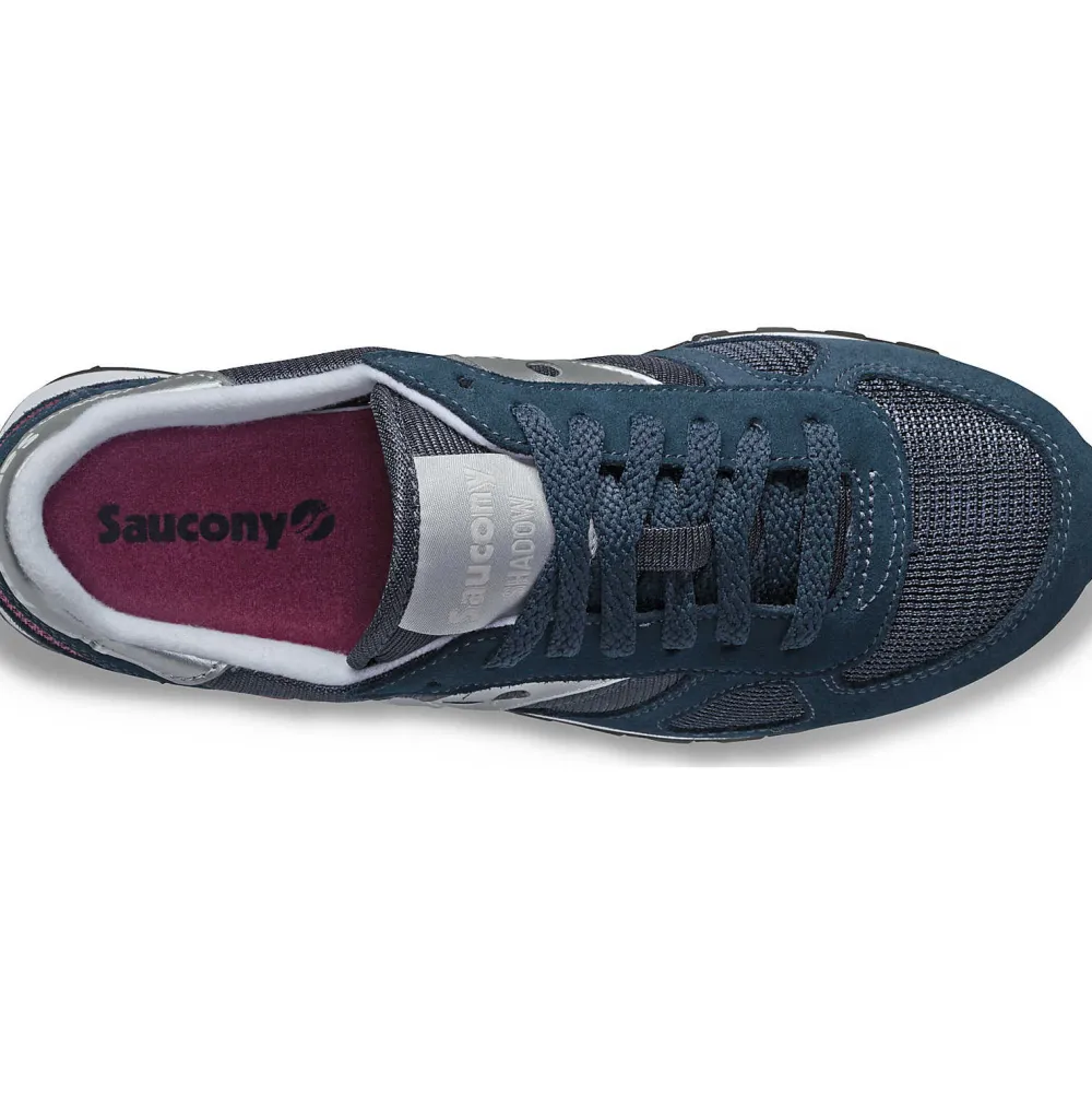 Saucony Dames Shadow Original Navy / Silver|Dames Shadow