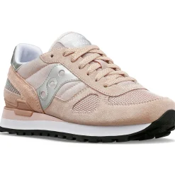 Saucony Dames Shadow Original Tan / Silver|Dames Shadow