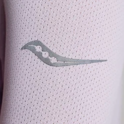 Saucony Dames Stopwatch Long Sleeve Mauve|Dames Tops