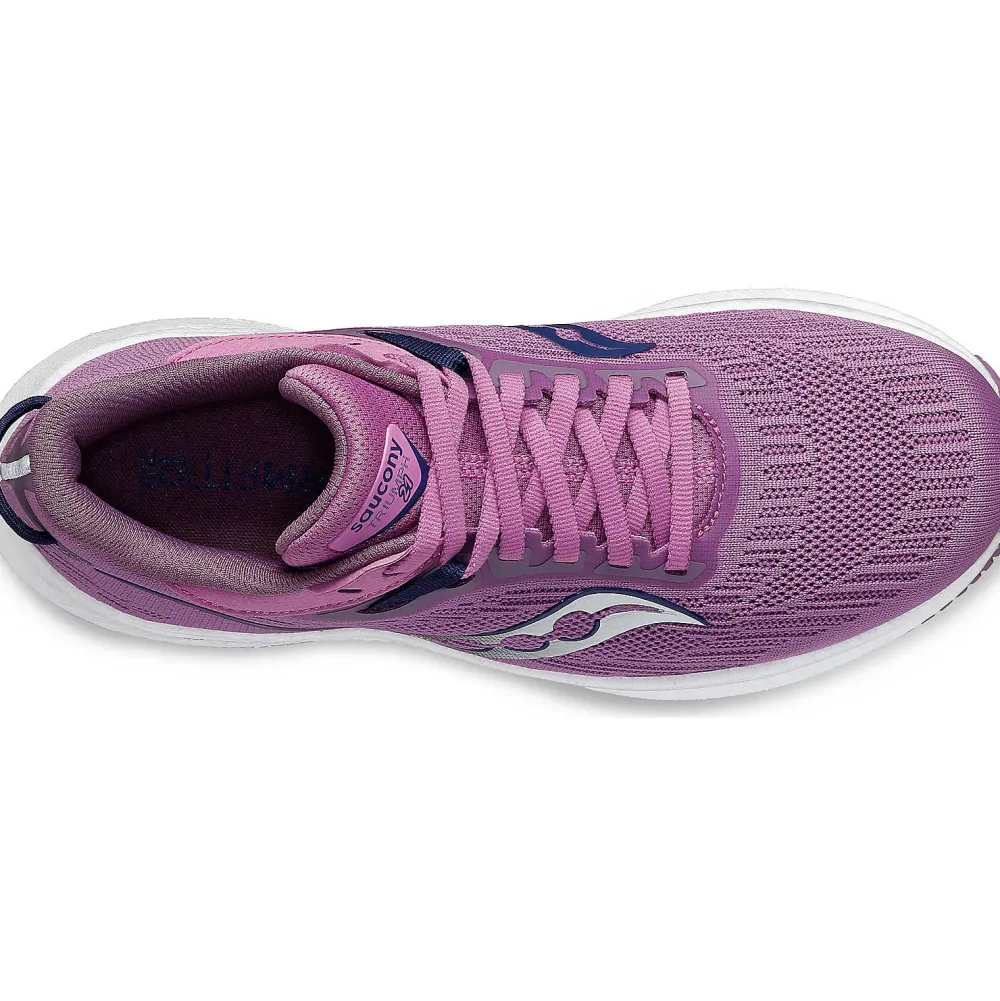Saucony Dames Triumph 21 Grape / Indigo|Dames Neutraal
