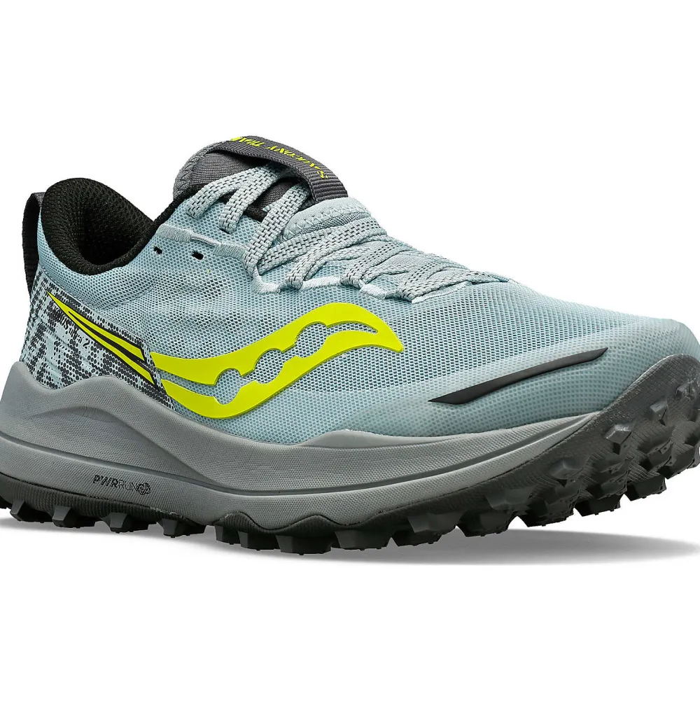 Saucony Dames Xodus Ultra 2 Glacier / Ink|Dames Trail Running
