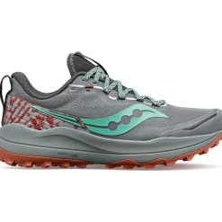 Saucony Dames Xodus Ultra 2 Fossil / Soot|Dames Trail Running