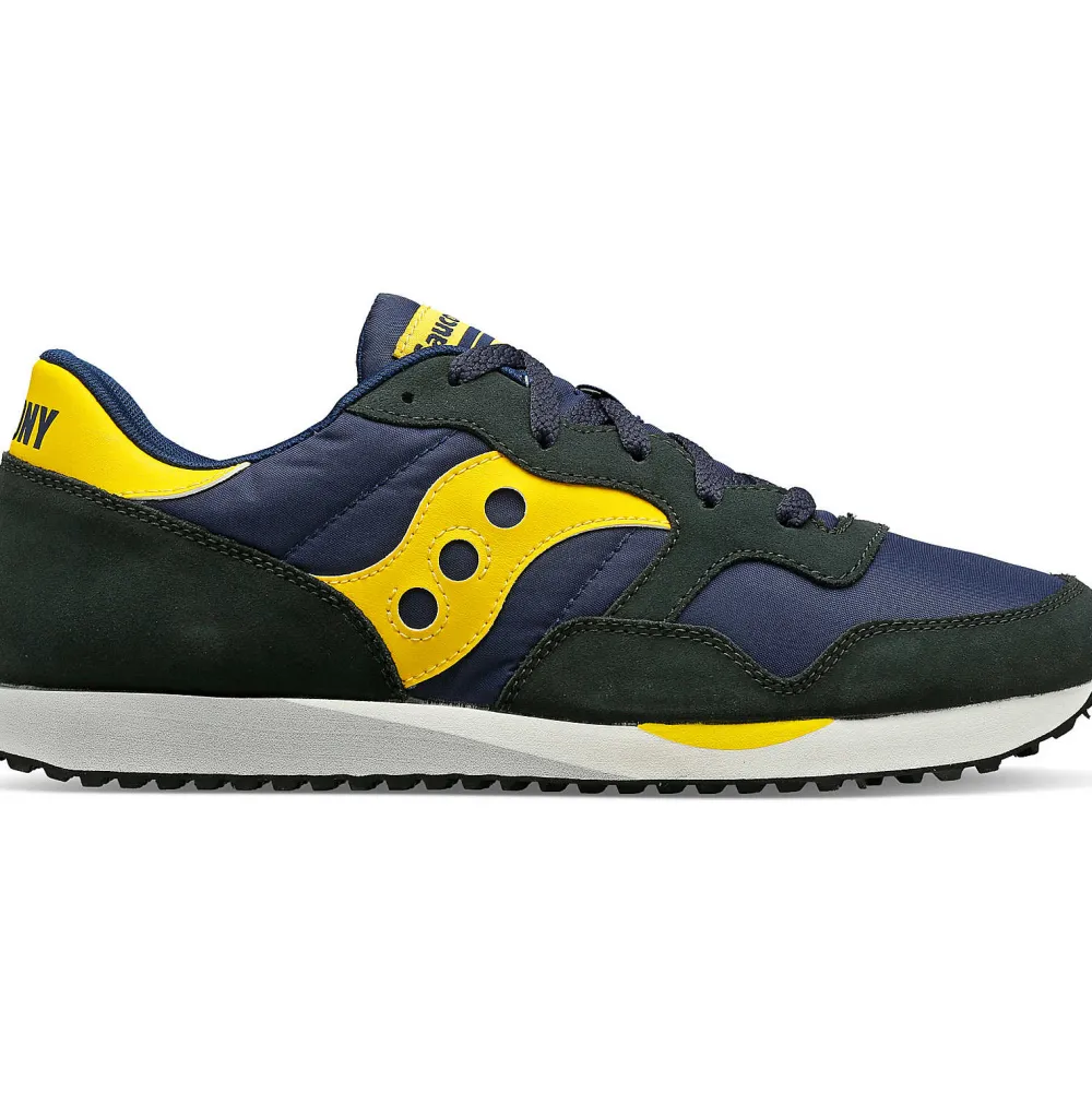 Saucony Dxn Trainer Navy / Yellow|Heren Dxn