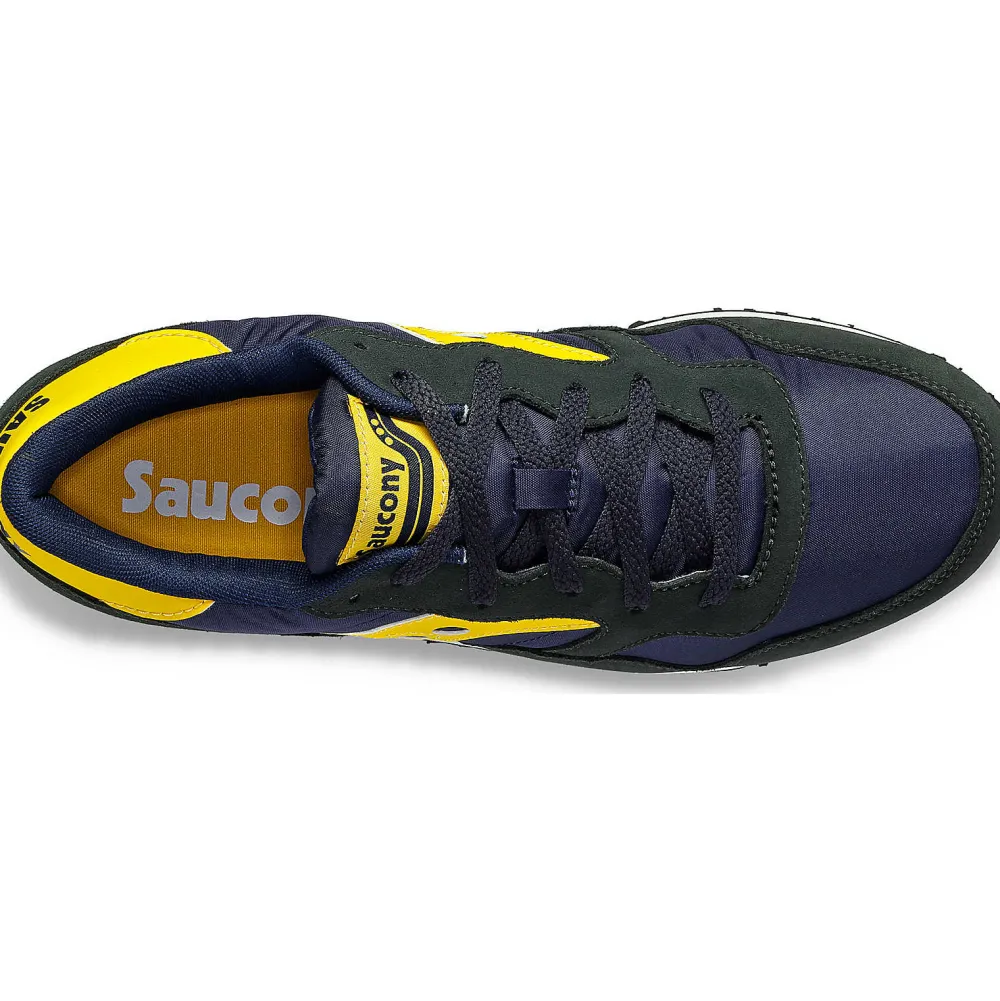 Saucony Dxn Trainer Navy / Yellow|Heren Dxn
