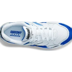 Saucony Grid Shadow 2 White / Blue|Heren Grid