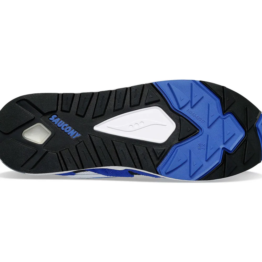 Saucony Grid Shadow 2 White / Blue|Heren Grid