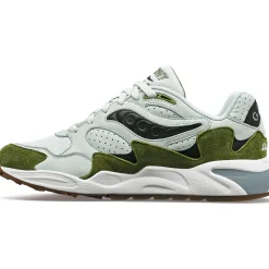 Saucony Grid Shadow 2 Green / Green|Heren Grid