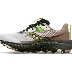 Saucony Heren Endorphin Edge Fog / Black|Heren Trail Running