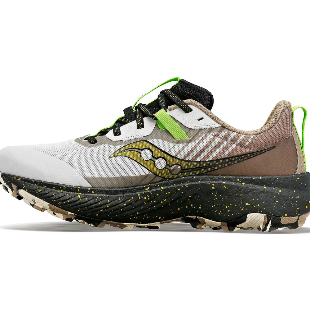 Saucony Heren Endorphin Edge Fog / Black|Heren Trail Running