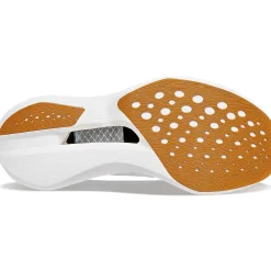 Saucony Heren Endorphin Elite White / Gold|Heren Racing