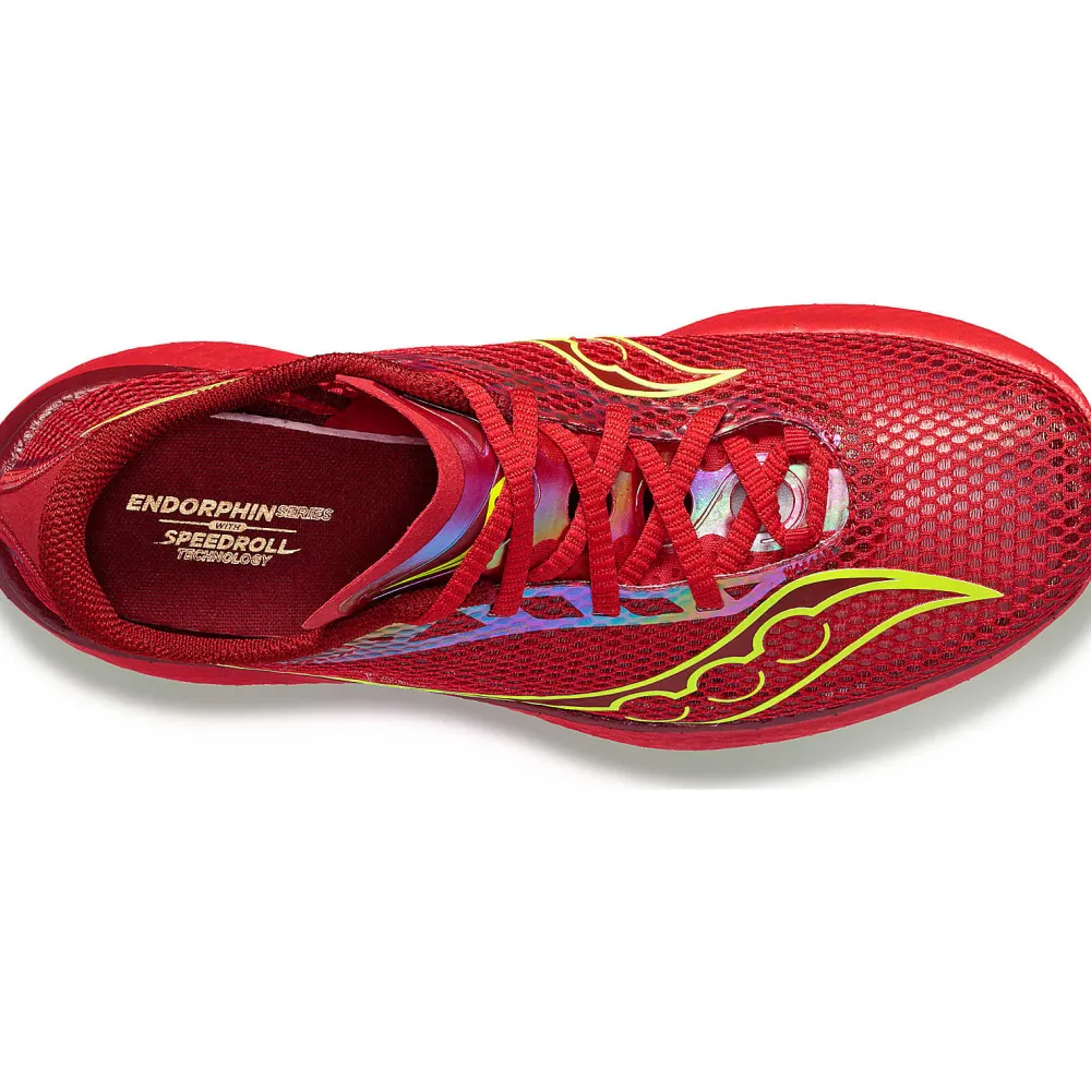Saucony Heren Endorphin Pro 3 Red Poppy|Heren Neutraal